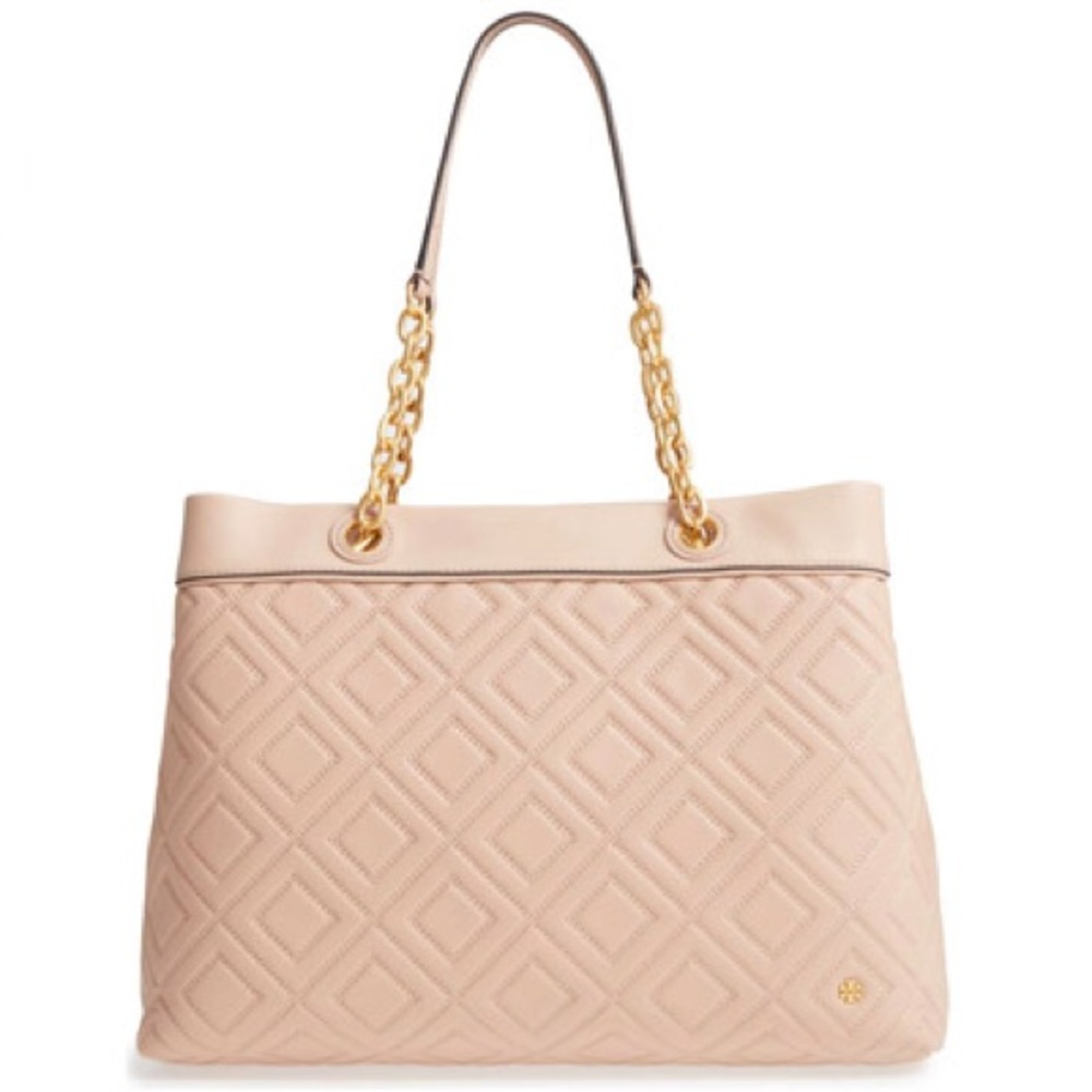 Tory Burch Fleming Quilted 2X Shoulder Strap Bag